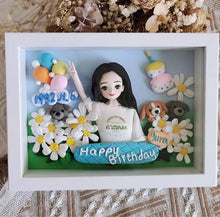 이미지를 갤러리 뷰어에 로드 , 사진 오리지널 수제 인형 피규어 프레임🎵
